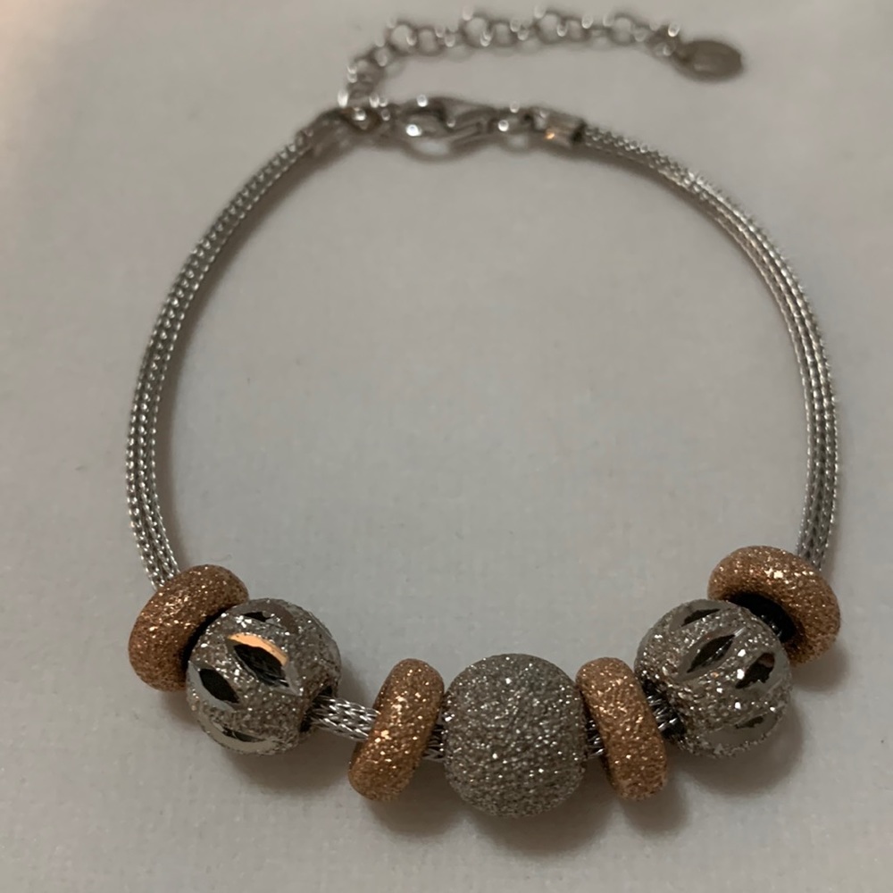 Dyadema Mesh Sterling Bracelet